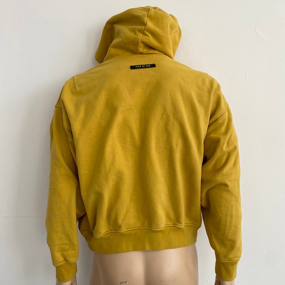 FEAR OF GOD EVERYDAY HENLEY HOODIE SWEATSHIRT - Picture 3 of 6